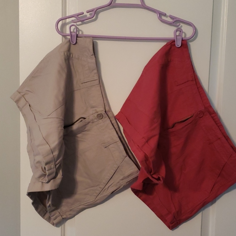 Faded Glory shorts 2 pairs